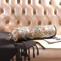 European Cylindrical Candy Pillowcases Adult Neck Support Pillow Covers Buckwheat Cushion Covers Orthopedic Cervical Pillowcase 15x50cm