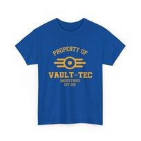 Fallout marškinėliai - Vault Tec marškinėliai - Vault Tec Industries nuosavybė Įk. 2161 m. Marškinėliai M gray