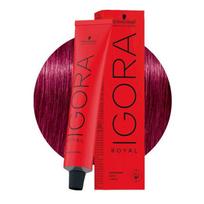 Permanent Color - Schwarzkopf - Igora Royal 9-98 - Very Light Blonde Purple Red - 60ml raudona