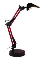 Darbo stalo šviestuvas CristalRecord Pala, LED, 4W, balta sp./juoda sp.
