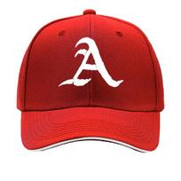 Adjustable Snapback Baseball Cap with Stylish Letter A  Vintage Black Curved Brim for  Ideal fo Sandwich Baseball Cap One Size