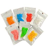 Maži paukščiai 3 mm ekologiški plastikiniai kojų žiedai finikui, kanarėlei, papūgai - YZ prekės ženklas 01-50 vnt./maišelis (Green,3mm) žalia