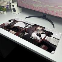Anime Genshin Impact Mouse Pad Game XXL Large Mouspad Nonslip Game Accessories Keyboard Pads Desk Mat Gaming Rubber Mousepads 800x300x2mm