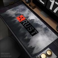 Rust Large Gaming Mouse Pad Computer Mousepad PC Gamer Mouse Mat Laptop Mausepad XXL Silicone Mouse Carpet Keyboard Mat Desk Pad 800x400x2mm