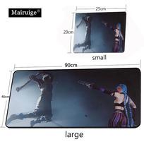 Mairuige Jinx Arcane Large Mouse Pad Xxl Mouse Mat Gaming Mousepad Laptop Waterproof Desk Mat Gamer Accessories Pc Playmat 300X800X2MM