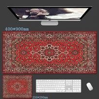 Large Persian Mouse Pad Xxl Big Office Carpet Mouse Mats Gamer Rug Desk Accessories Computer Table Pads Company Speed Extended 400X800X2MM