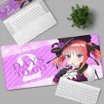 New Pretty The Quintessential Quintuplets Mousepad Anime Kawaii Girl Mouse Pad Laptop Gaming Accessories Large Keyboard Desk Mat 800x300x2mm