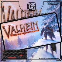 HYBXAXC Cool sandbox fighting game Valheim Mouse Pad Gamer Rubber Seamed Mouse Pad Accessories Desk Keyboard Pad Computer Laptop 800x400x2mm