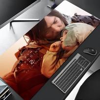 Death Stranding Mouse Pad Cartoon Lockedge Large Gaming Pad Computer Gamer Keyboard Mat Desk Mousepad PC Desk Pad 40x80x0.2cm