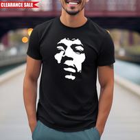 Jimi Hendrix marškinėliai Experience Roko gitaros legenda Vyriški apvalia kaklo iškirpte įprasti viršutiniai drabužiai M