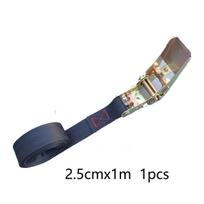 Lashing straps Ratchet strap Hookless strapping with truck fixed retractor, thickened fixed cargo roof tightener
