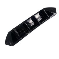 Blizgantis juodas Maxton Design automobilio galinio buferio difuzorius Seat Ibiza FR / Standartiniam Mk5 2017-2024 Tuningui Galinė apdailos juosta Kėbulo elementų rinkiniai Gloss Black