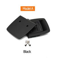 For BMW X5 X6 E70 E71 E72 F15 F16 5GT F07 Car Rear Trunk Luggage Tail Cover Mat Floor Carpet Handle Latch Button 51479120283 Model A-Black