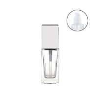 Sample Repackaging Facial Cream Vial Lotion Pump Bottle Cosmetic Container Liquid Foundation Bottle Empty Refillable Bottle 15ml