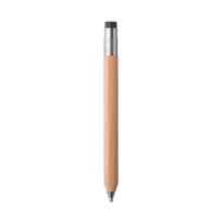 MUJI Wooden Mechanical x x 2mm HB Natural (Muji Ryohin) Pencil, 13.6 1.1 1.1 cm, lead, 44302163,