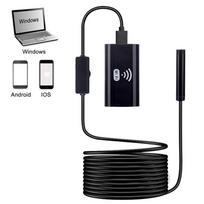 Wifi USB endoskopo kamera, vandeniui atspari kietojo kabelio tikrinimo kamera IOS endoskopas 1M