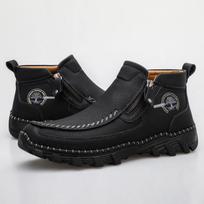 Kulkšnies batai Odiniai batai vyrams Laisvalaikiai batai Natūralūs Oxfords verslo odiniai batai Didelio dydžio batai 41 juoda