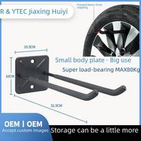 Garage 12  Heavy Metal Tire Storage Hook Single Straight Tire Hook
