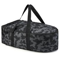 Maišelis, skirtas jauko valčiai, vandeniui atstumiantis žvejybos valties laikymo krepšys camouflage Black camouflage