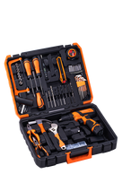 Grąžtų-suktuvų komplektas 18V 1.5Ah + priedai KD3357