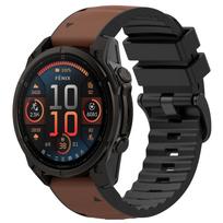 Silicone+Nylon Strap For Garmin Watch Fenix 8 51/47mm 7/6 7x 6x Band For Forerunner 955 965 For Quatix Smatwatch Sport Bracelet 22MM