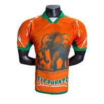 Ivory Coast 26-Player World Cup Special Edition Short-Sleeve Football Jersey S oranžinė