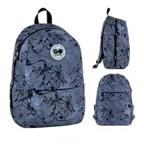 Mokyklinė kuprinė GO26-188M-3, pilka sp., 28.5x13x41 cm