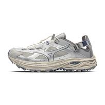 Mizuno Racer Trail SE V2 Lauko sporto patogūs stabilūs kvėpuojantys palaikantys vandens batai Unisex batai Pilki Sidabriniai D1GH261205 42
