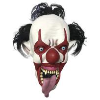 Reanimated Monster Clown Latex Mask - Halloween Prank & Costume Prop