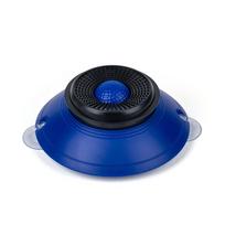 Anti-Choking Dog Licking Bowl Non-Slip Base Food-Grade Slow Feeder Dog Bowl with Rolling Ball Massage Dot Liquid Slow Bowls mėlyna