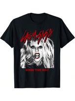 Official Lady Gagas Born This Way Cover T-Shirt S įvairiaspalvis