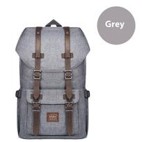 KAUKKO Travel Laptop Backpack Outdoor Rucksack Causal backpack Fits 15.6 pilka spalva