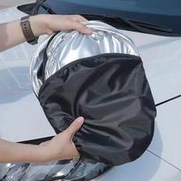 JAECOO J5 5 Automobilio priekinio stiklo saulės skydelis Atspindintis Automobilio lango apsauga Dangtelis Sulankstomas Skėtis 1 vnt. gray