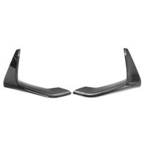 Pair Car Front Bumper Lip Splitter Canards Spoiler For BMW F80 M3 2014-2019 And F82/F83 M4 15-2020 Front Bumper Lip Body Kit Carbon Fiber Look