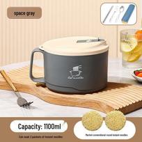 Qiwei 304 Stainless Steel Instant Noodle Bowl with Lid
