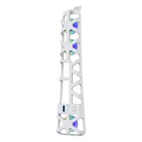 PS 5 Pro temperatūros kontrolės aušinimo ventiliatorius Efektyvi aušinimo sistema Konsolės aušinimo ventiliatorius Playstation 5 Pro konsolės priedams balta