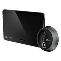 Ezviz Durų skaitmeninis vizorius Ezviz EP4 8MP Wi-Fi Silver | CS-EP4 (8MP) srebrny | 6941545641973
