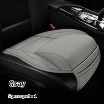 Ergonomiška PU odos automobilio sėdynės pagalvėlė su juosmens ir kojų atrama, vėdinama konstrukcija, laikymo kišenės, universaliai tinka daugumai automobilių Artificial leather&Four Seasons