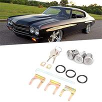 Durų spynos cilindrų komplektas su 2 raktais 654394765282 Buick Camaro Chevrolet Pontiac Oldsmobile