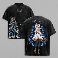 Biohazard Chris Redfield Classic Character Vintage Washed Game T-Shirt, Unisex Survival Horror Game Fan Streetwear Tee, 100% Cotton Casual L