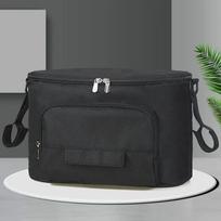 Black Stroller Organizer Bags Mummy Large Capacity Travel Hanging Bag Bottle Holder Pram Diaper Bags Infant Stroller Add-Ons juoda