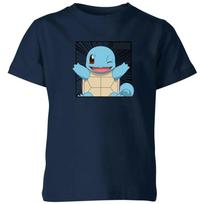 Pokémon Pokédex Squirtle #0007 Vaikų marškinėliai - Tamsiai mėlyni - 3-4 metai 130