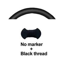 For Volkswagen Golf R32 IV 2002-2005 Hand Stitching Car Steering Wheel Cover Wrap Slip-resistant Breathable Interior Accessories