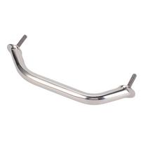 Polished Finish Boat Grab Bar 304 Stainless Steel Door Grab Bar Marine Boat Handle  Boat Hardware 9'' white
