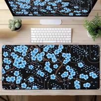 XXL HD Print Sakura cherry blossom Mouse Pad Rug Gaming Keyboard Deskmat NonSlip Office Carpet Laptop Kawaii Japanese Mousepads 400x800x2mm