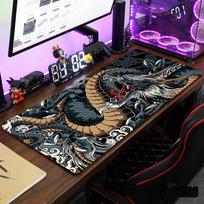 Large Dragon Mousepad Gamer Office Mouse Pad Gaming Room Accessories Desk Mat Art Keyboard Mats x Mausepad Washable  Mats 400x900x2MM