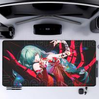 Phrolova Mouse Pad PC Gamer Cabinet Wuthering Waves Mousepad Anime Keyboard Laptop Gaming offices Accessories teclado Desk Mat LockEdge 400x800x2mm