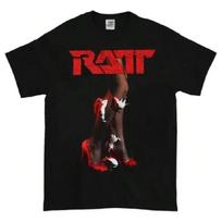 Camiseta Negra Nueva De Ratt Band, Unisex, Banda De Rock, Do S įvairiaspalvis