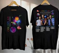 Coldplay Muzikos Sferų Turas 2025 Marškinėliai Coldplay Grupės Koncerto Marškinėliai 4XL