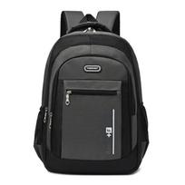 Simple and Spacious Backpacks, Dual-shoulder Travel Bags, Lightweight and Portable Men's and Women's Fashionable, Versatile,2026 pilka spalva